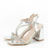 Sandale elegante argintii H8-327 125