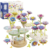 Joc de creatie floral Fabrica de flori cu 189 piese, set creativ DIY pentru copii