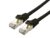 Patchcord S/FTP Cat 6A, 10 metri, negru , SFTP6A-10M-BL