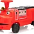 Trenulet electric pentru 2 copii 3-6 ani, CHUGGINGTON, 90W 12V, roti moi, albastru