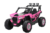 UTV electric 4×4, pentru 2 copii, Kinderauto RZR2000, 180W, 12V, echipare PREMIUM, roz